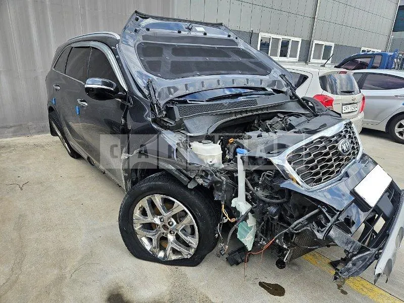 Photo 2 of 15: 2019 Kia Sorento, VIN KNAPH81BBLA554655 — Korean insurance auction