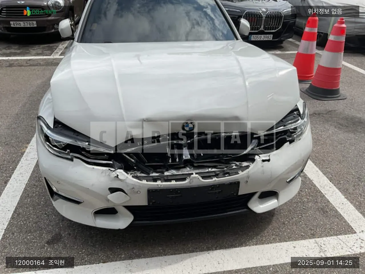 Photo 2 of 17: 2021 BMW 320i, VIN WBA5X5101MFK68097 — Korean insurance auction