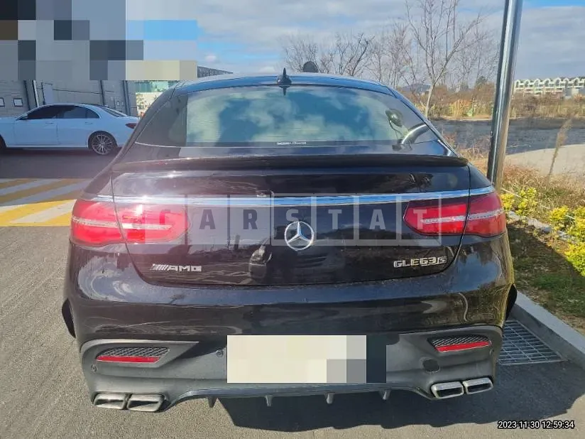 Photo 2 of 70: 2018 Mercedes-Benz GLE350d 4Matic Coupe, VIN WDCED2EB8JA103737 — Korean insurance auction