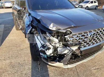 Photo 1 of 18: 2023 Hyundai Santa Fe, VIN KMHS281LGPU456940 — Korean insurance auction
