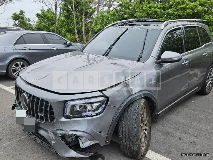 Photo 2 of 8: 2022 Mercedes-Benz GLB35 4Matic, VIN W1N4M5BB9NW235477 — Korean insurance auction