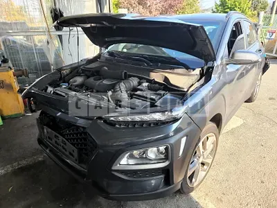 Photo 1 of 5: 2018 Hyundai Kona, VIN KMHK4815GJU253549 — Korean insurance auction