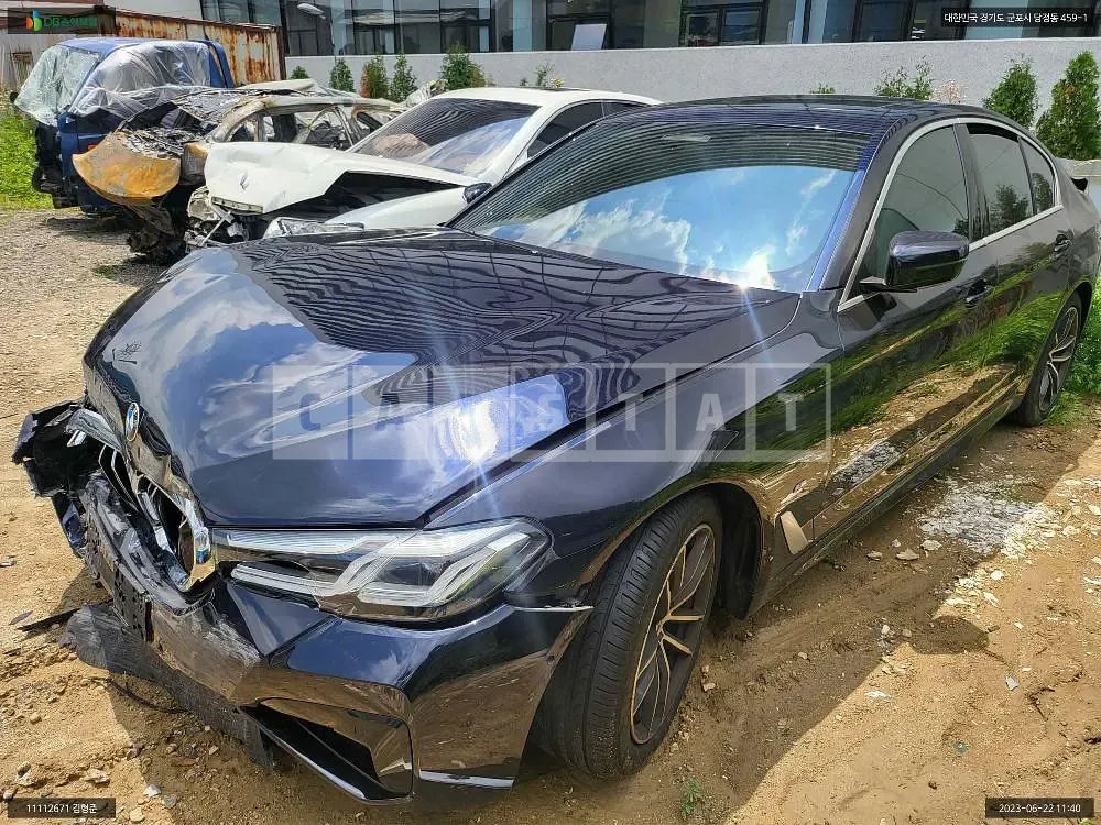 Photo 2 of 18: 2019 BMW 520i, VIN WBA11BH03NCH71933 — Korean insurance auction