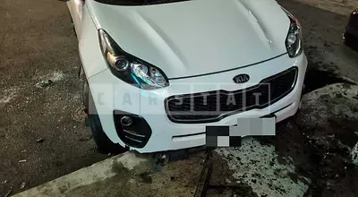 Photo 1 of 10: 2018 Kia Sportage 2.0, VIN KNAPM813BJK439284 — Korean insurance auction