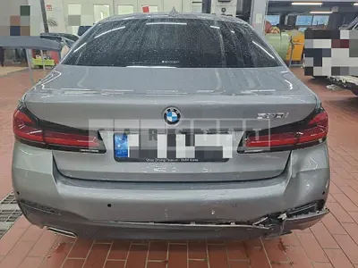 Photo 1 of 12: 2023 BMW 520i, VIN WBA11BH07PWY00655 — Korean insurance auction