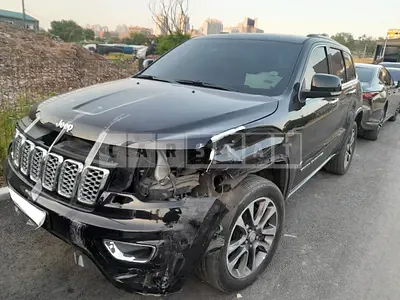 Photo 1 of 15: 2017 Jeep Grand Cherokee, VIN 1C4RJFCM1HC933082 — Korean insurance auction