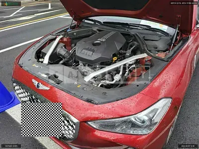 Photo 1 of 3: 2020 Genesis G70, VIN KMTG241ADKU058571 — Korean insurance auction