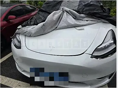 Photo 1 of 23: 2022 Tesla Model Y Long Range, VIN 7SAYGDEE8NF422507 — Korean insurance auction