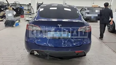 Photo 1 of 17: 2022 Tesla Model Y Long Range — Korean insurance auction