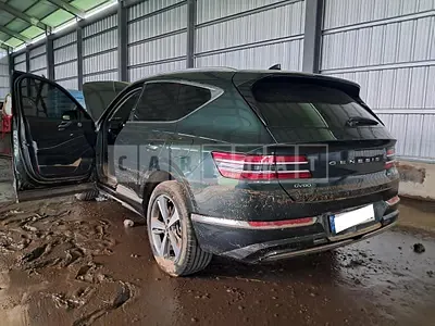 Photo 1 of 3: 2022 Genesis GV80, VIN KMTHB81DDNU107342 — Korean insurance auction