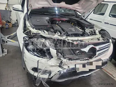Photo 1 of 20: 2019 Mercedes-Benz GLC300 4Matic, VIN WDC0G4KB3KF666121 — Korean insurance auction