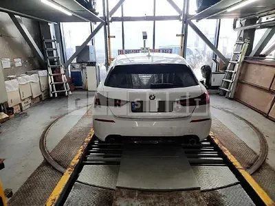 Photo 1 of 66: 2021 BMW 120i, VIN WBA7L7104N7K00257 — Korean insurance auction