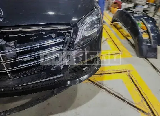 Photo 2 of 9: 2018 Hyundai Santa Fe TM 2.0 Diesel, VIN KMHS381BBLU287607 — Korean insurance auction
