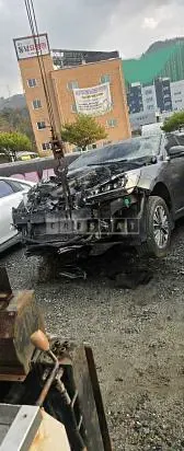 Photo 2 of 7: 2018 Kia K7, VIN KNALA41GBJA010851 — Korean insurance auction