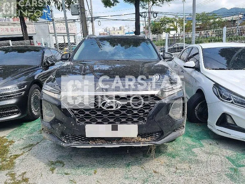 Photo 2 of 12: 2019 Hyundai Santa Fe, VIN KMHS281BBLU190042 — Korean insurance auction