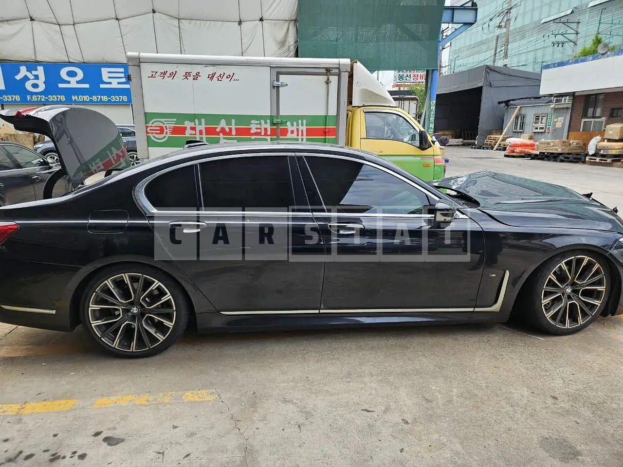 Photo 2 of 11: 2019 BMW 730d xDrive M Sport, VIN WBA7S4100LGL28347 — Korean insurance auction