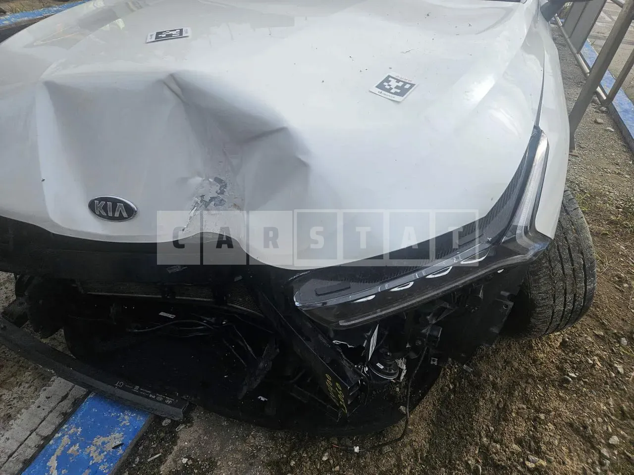 Photo 2 of 17: 2020 Kia K5, VIN KNAG741BBLA055027 — Korean insurance auction