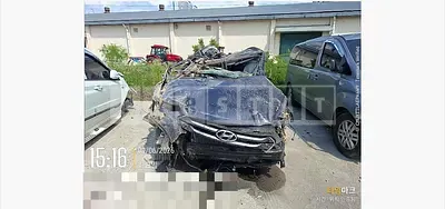 Photo 1 of 5: 2015 Hyundai Santa Fe 2.0 — Korean insurance auction