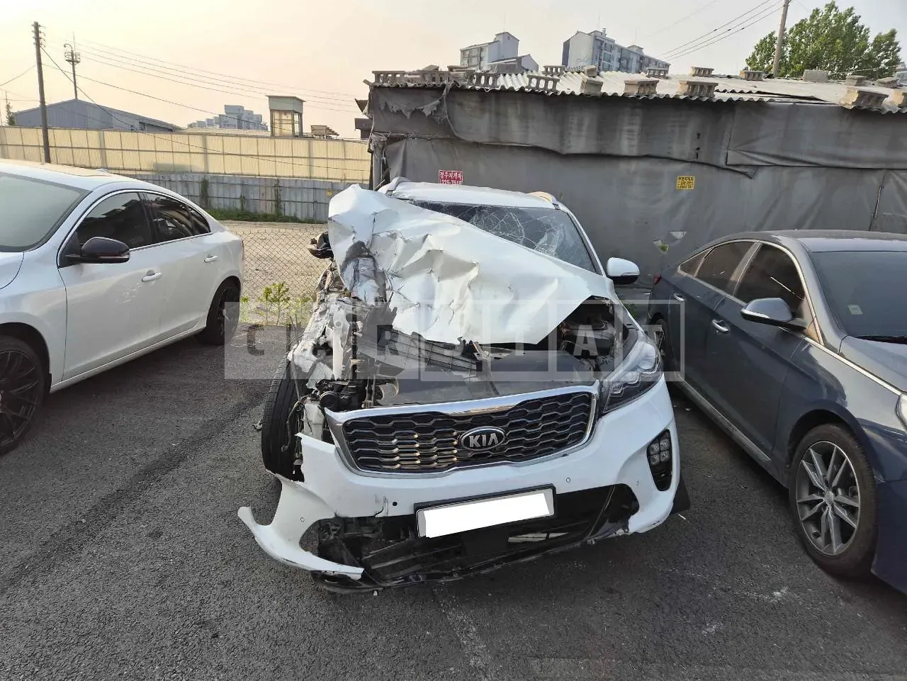 Photo 2 of 10: 2020 Kia Sorento, VIN KNAPH81ABLA644333 — Korean insurance auction