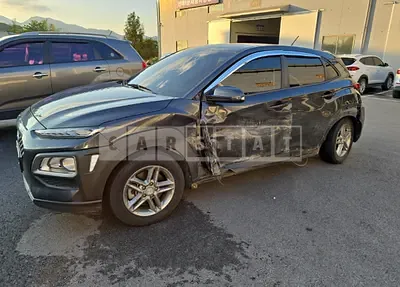 Photo 1 of 22: 2018 Hyundai Kona, VIN KMHK4815GJU129264 — Korean insurance auction