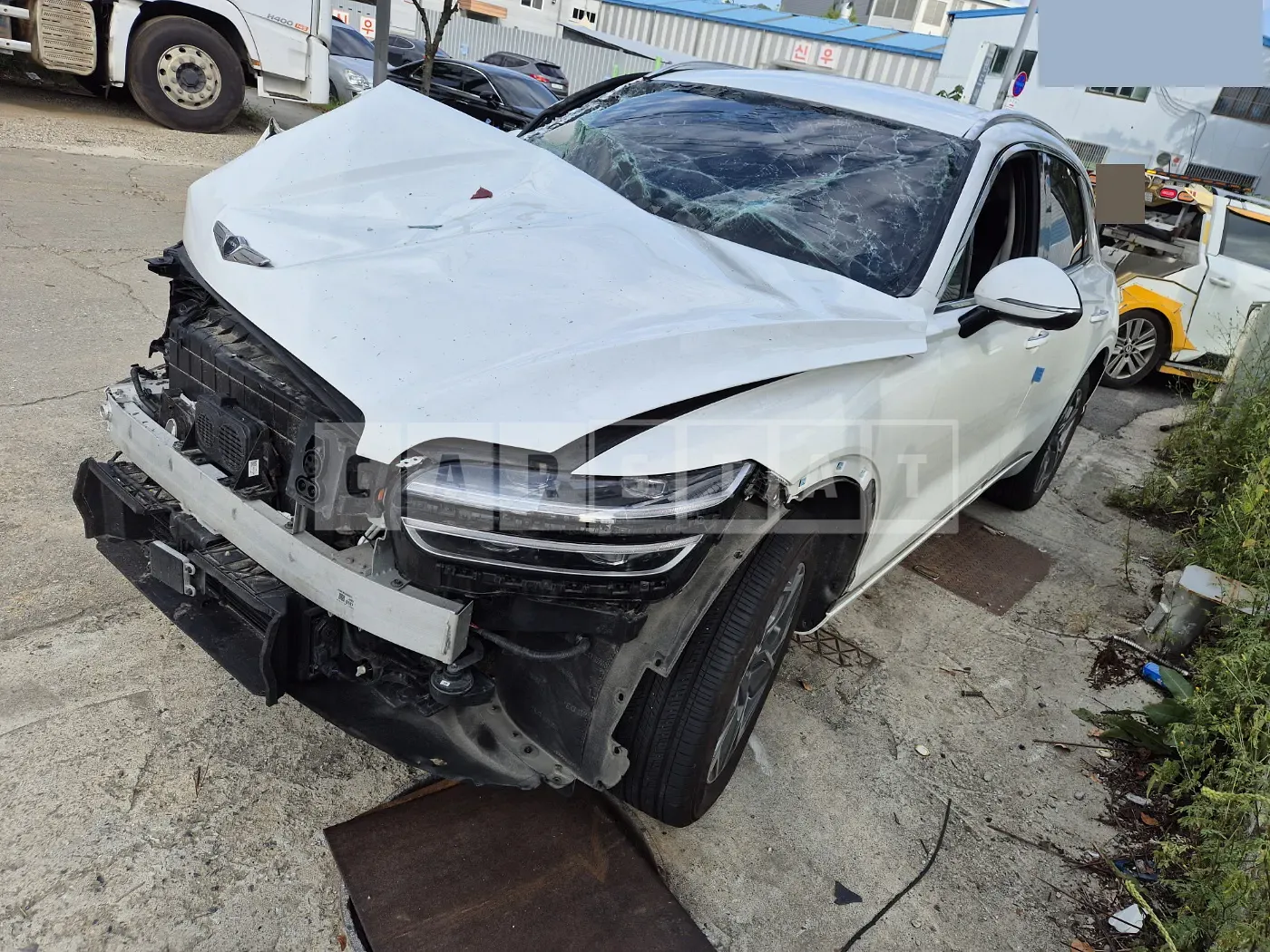 Photo 2 of 13: 2022 Genesis GV70 EV (AWD) — Korean insurance auction