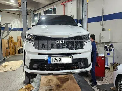 Photo 1 of 5: 2022 Kia Sorento Hybrid, VIN KNARL81GBNA123462 — Korean insurance auction