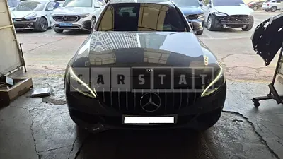 Photo 1 of 22: 2018 Mercedes-Benz C200 d, VIN WDDWF3HB2JR373253 — Korean insurance auction