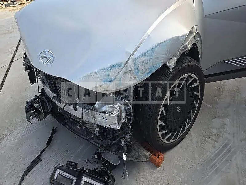 Photo 2 of 22: 2021 Hyundai IONIQ 5, VIN KMHKR81AFNU031392 — Korean insurance auction
