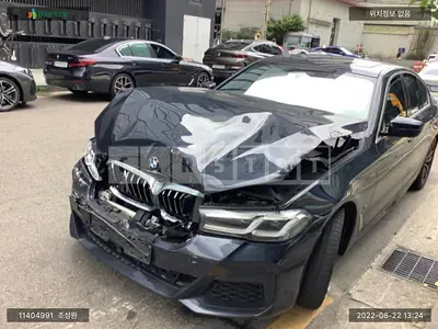 Photo 1 of 6: 2020 BMW 520i, VIN WBA11BH08MCF57034 — Korean insurance auction