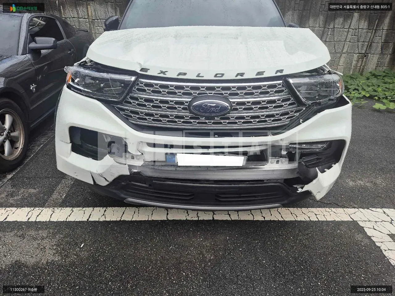 Photo 2 of 13: 2020 Ford Explorer 2.3, VIN 1FMSK8FH7LGC70011 — Korean insurance auction