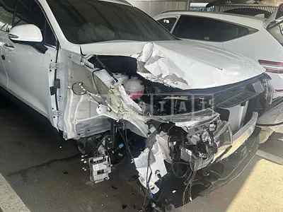 Photo 1 of 15: 2023 Hyundai Santa Fe, VIN KMHS381LGPU492752 — Korean insurance auction