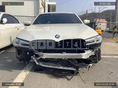 Photo 1 of 48: 2022 BMW 530i, VIN WBA71BH0XNCK16176 — Korean insurance auction