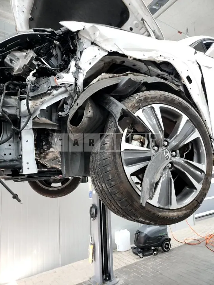 Photo 2 of 5: 2019 Lexus UX250h AWD, VIN JTHU9JBH8K2001192 — Korean insurance auction