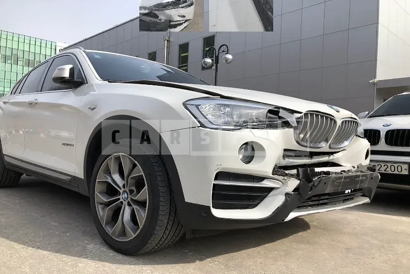 Photo 2 of 10: 2015 BMW X4 xDrive 20d, VIN WBAXX1102F0L93083 — Korean insurance auction