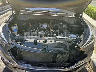 Photo 1 of 26: 2016 Hyundai Santa Fe, VIN KMHSW81UBGU628221 — Korean insurance auction