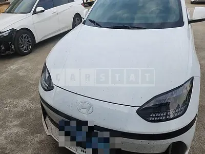 Photo 1 of 8: 2022 Hyundai IONIQ 6, VIN KMHM241AFPA006416 — Korean insurance auction