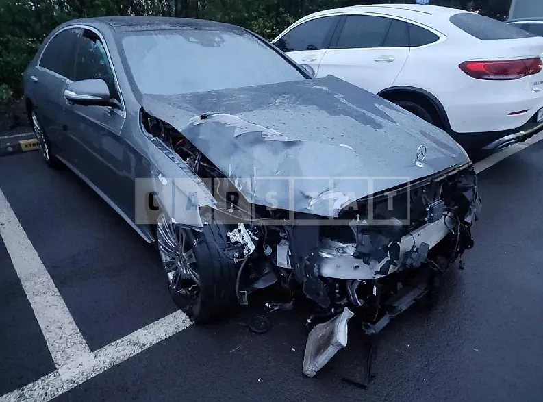 Photo 2 of 17: 2019 Mercedes-Benz S560 4Matic, VIN KL90A4AFGKZ100106 — Korean insurance auction