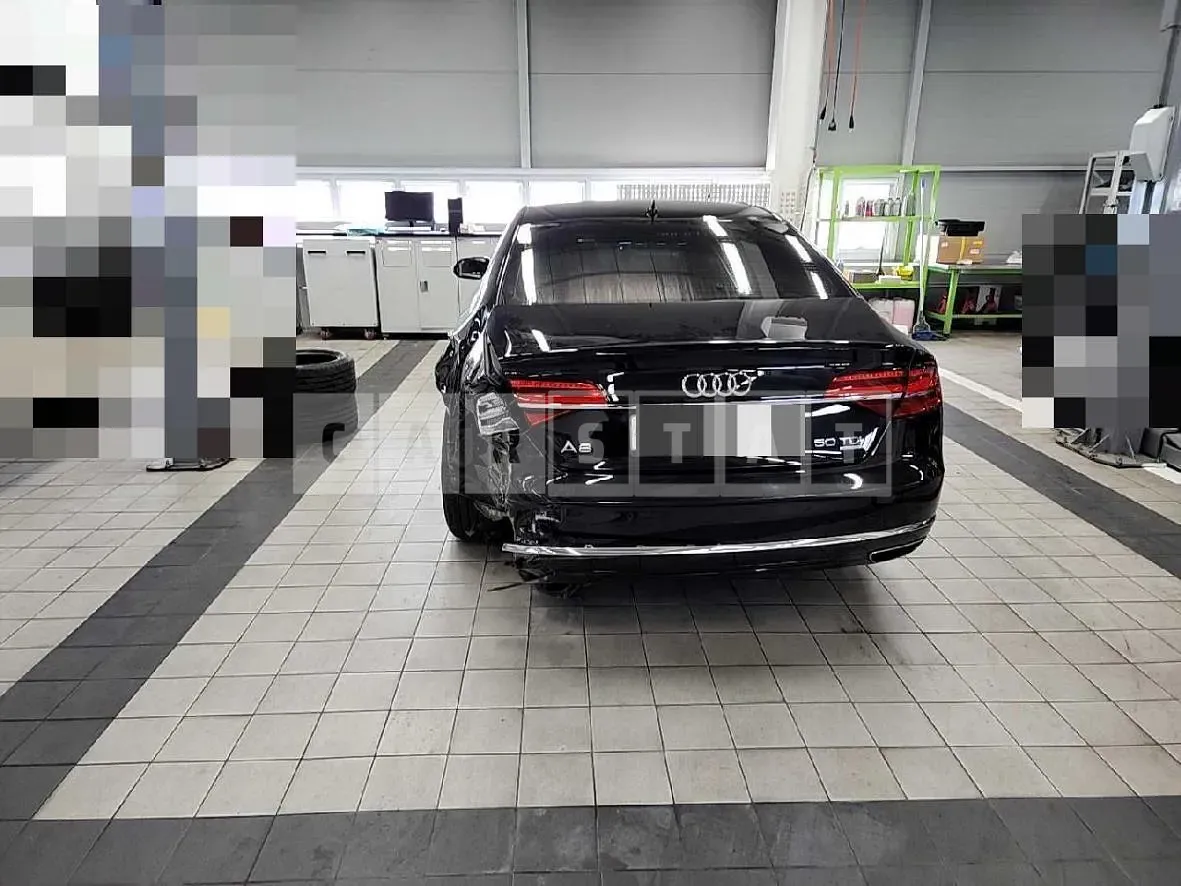 Photo 2 of 21: 2014 Audi A8 50 TDI quattro, VIN WAUZZZ4H5FN002580 — Korean insurance auction
