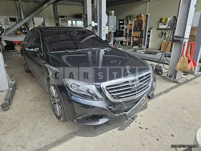Photo 1 of 36: 2015 Mercedes-Benz S 500 L, VIN WDDUG8CB1FA180722 — Korean insurance auction