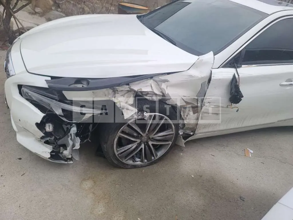 Photo 2 of 10: 2016 Infiniti Q50 2.2d, VIN JNKDV71E8GM551641 — Korean insurance auction