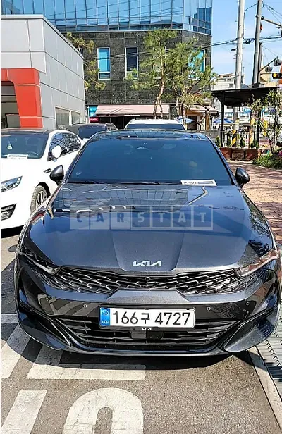 Photo 1 of 9: 2022 Kia K5, VIN KNAG6412BNA169173 — Korean insurance auction