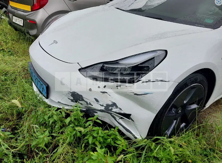 Photo 2 of 5: 2022 Tesla Model 3 Long Range — Korean insurance auction