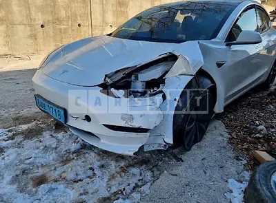Photo 1 of 19: 2020 Tesla Model 3 Performance, VIN 5YJ3E1ECXLF756352 — Korean insurance auction