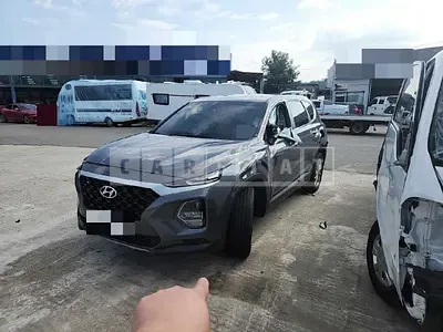 Photo 1 of 13: 2018 Hyundai Santa Fe TM, VIN KMHS281BBKU074601 — Korean insurance auction