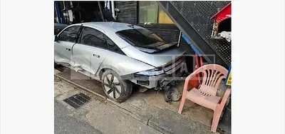 Photo 1 of 28: 2023 Hyundai IONIQ 6 Long Range Electric Car — Korean insurance auction