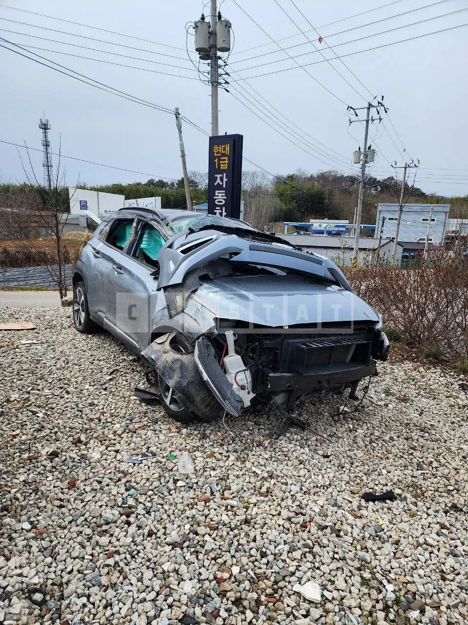 Photo 2 of 24: 2018 Hyundai Kona, VIN KMHK5816GJU204913 — Korean insurance auction