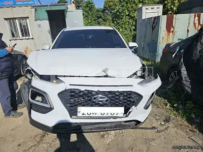 Photo 1 of 22: 2019 Hyundai Kona, VIN KMHK4815GKU357540 — Korean insurance auction