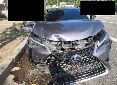 Photo 1 of 9: 2020 Lexus UX250h AWD, VIN JTHL9JBH7L2035363 — Korean insurance auction