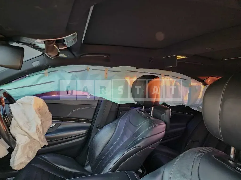 Photo 2 of 9: 2015 Mercedes-Benz S500 4Matic L, VIN WDDUG8FB4FA128755 — Korean insurance auction