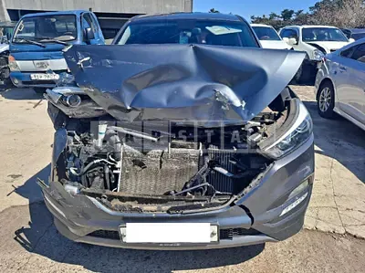 Photo 1 of 12: 2016 Hyundai Tucson, VIN KMHJ2815GGU153529 — Korean insurance auction